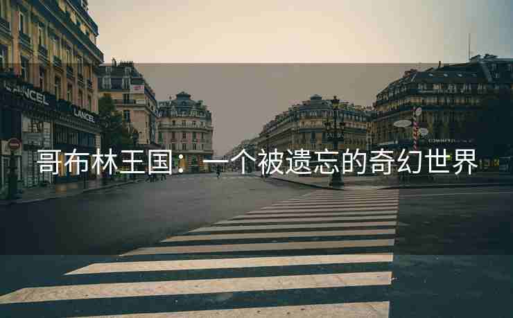 哥布林王国：一个被遗忘的奇幻世界